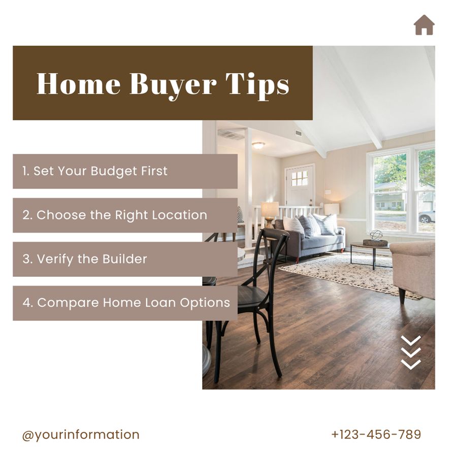 Real-estate promotion social media post